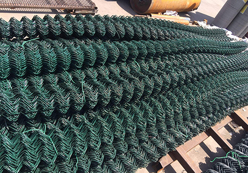 河北PE包塑勾花網圖片2