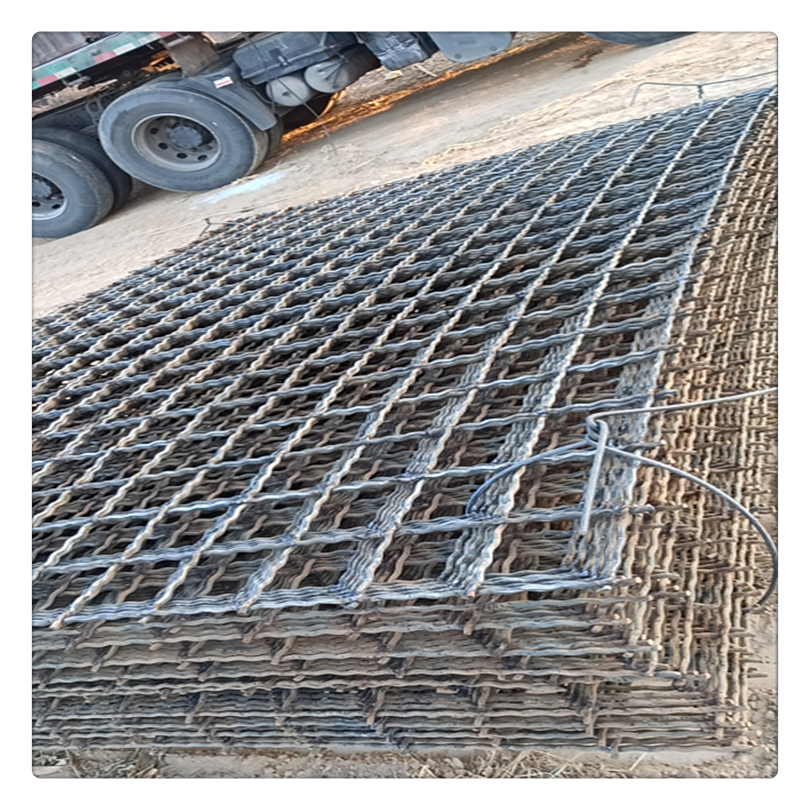 煤礦軋花編織網煤礦井支護網圖片1